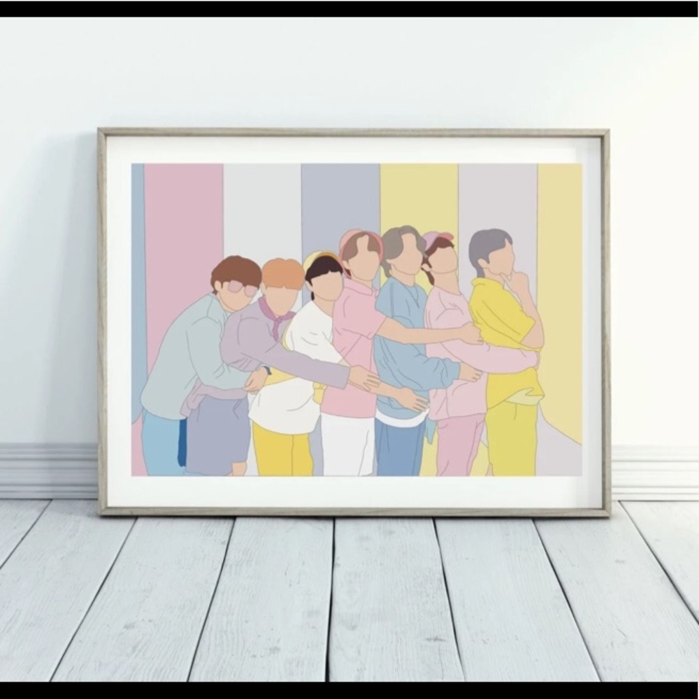 BTS Festa 2021 Poster - 11" by 17"